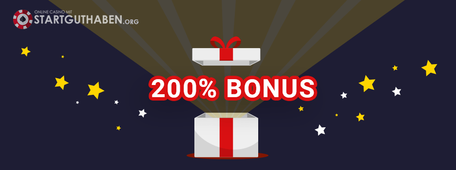 200% Casino Bonus