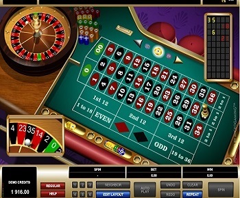 Roulette américaine en ligne
