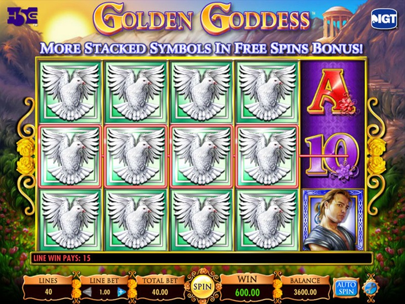 Golden Goddess slot-jouer en ligne gratuitement