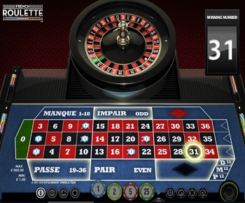 Jouer à la roulette française