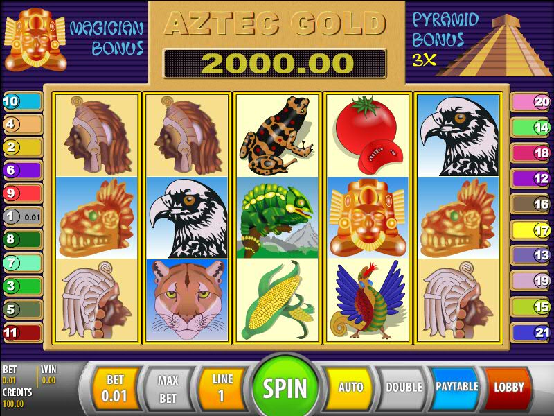 Aztec Gold Slot – jouer en ligne Gratuitement