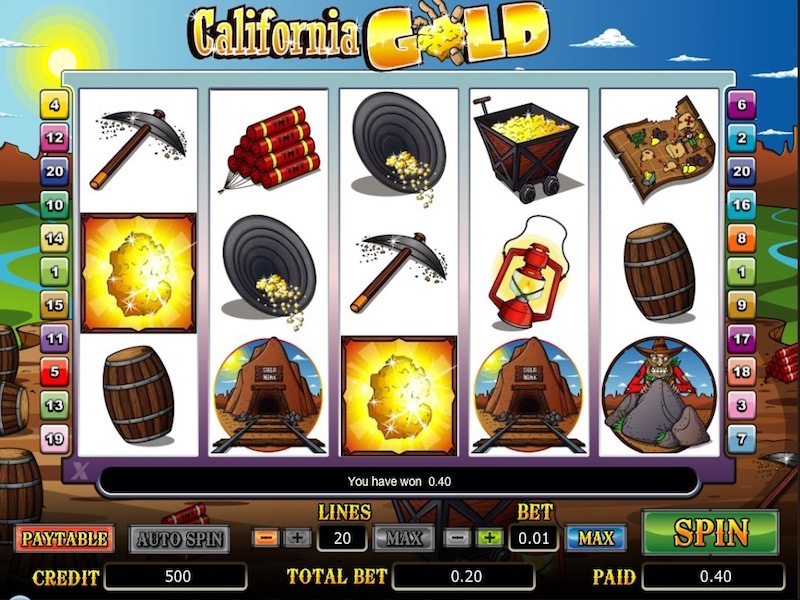 California Gold slot – jouez en ligne gratuitement