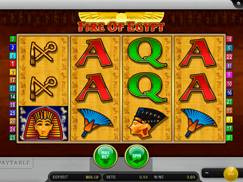 Fire Of Egypt slot – jouer en ligne gratuitement