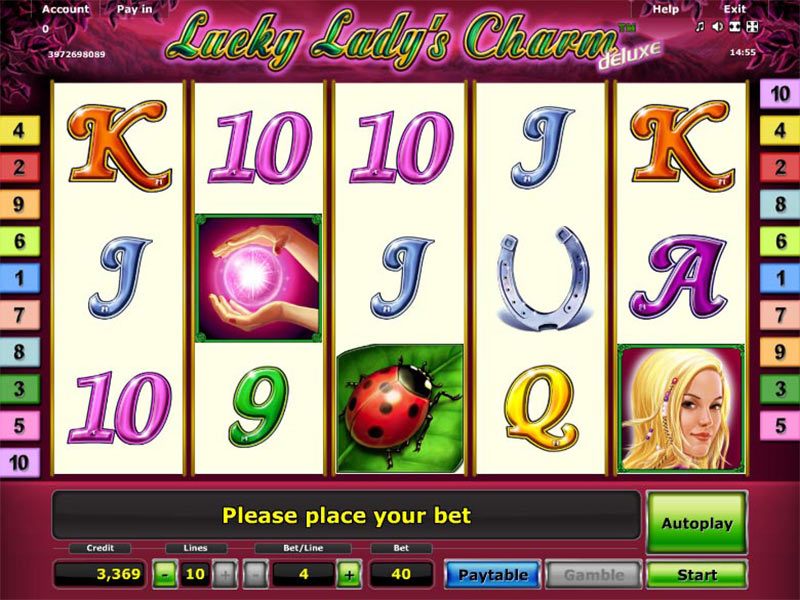 Lucky Ladys Charm Deluxe slot-jouer en ligne gratuitement